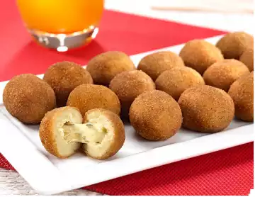 Kit 50 Bolinha de Queijo